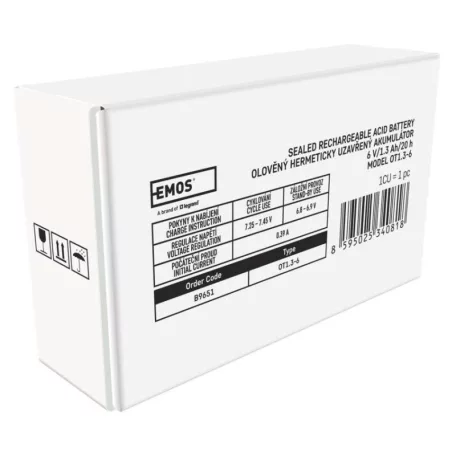 EMOS Ólomakkumulátor 6V 1.3Ah