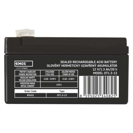EMOS Ólomakkumulátor 12V 1.3Ah