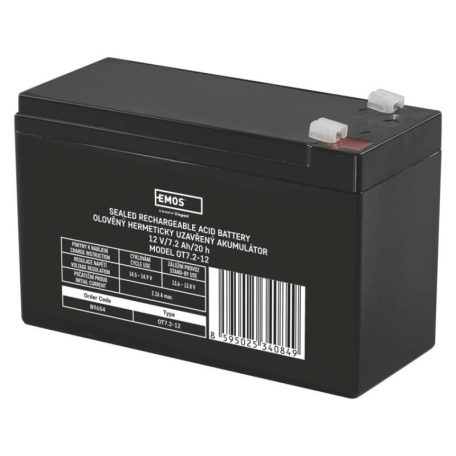 EMOS Ólomakkumulátor 12V 7.2Ah