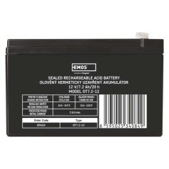 EMOS Ólomakkumulátor 12V 7.2Ah