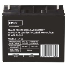EMOS Ólomakkumulátor 12V 18Ah