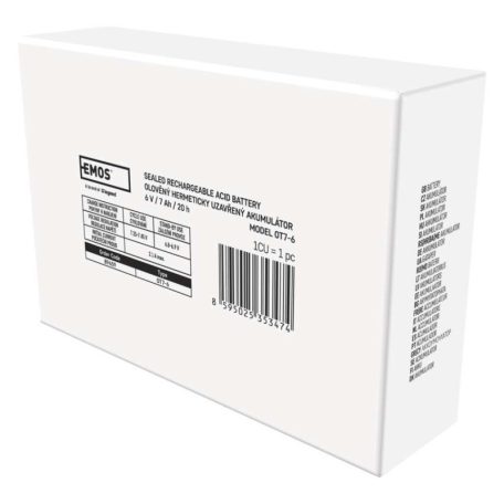 EMOS Ólomakkumulátor 6V 7Ah