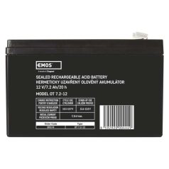 EMOS Ólomakkumulátor 12V 7.2Ah
