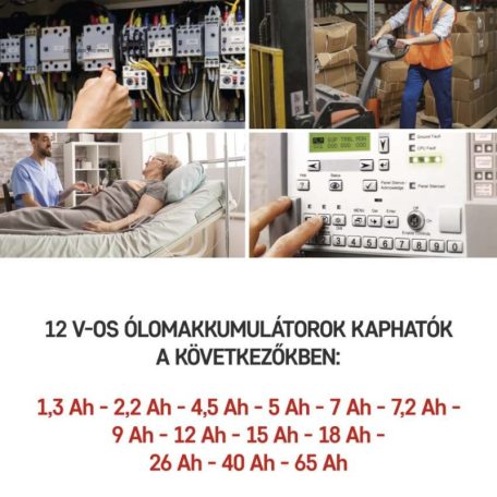 EMOS Ólomakkumulátor 12V 7.2Ah