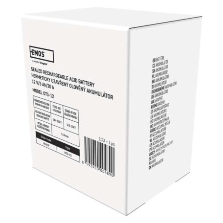 EMOS Ólomakkumulátor 12V 5Ah