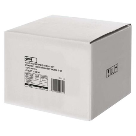 EMOS Ólomakkumulátor 12V 26Ah