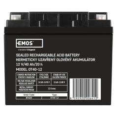 EMOS Ólomakkumulátor 12V 40Ah
