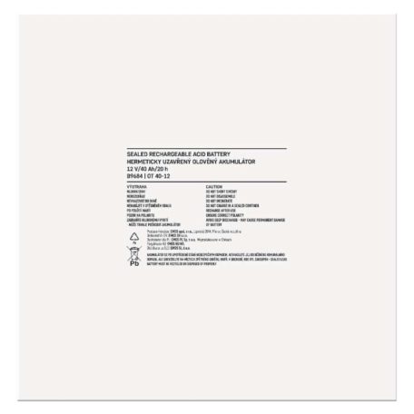 EMOS Ólomakkumulátor 12V 40Ah