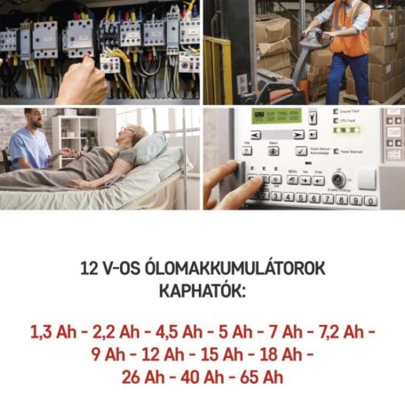 EMOS Ólomakkumulátor 12V 7Ah