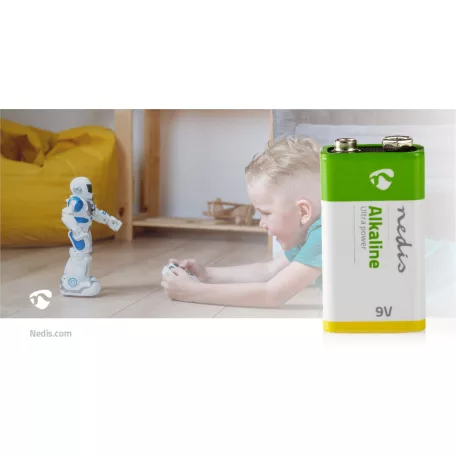Alkáli elem 9V | 6LR61 | 1 - Buborékfólia