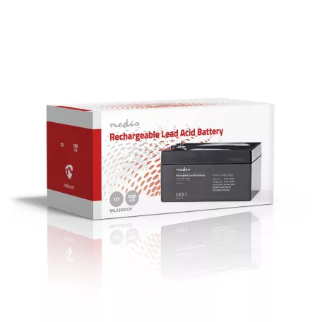 Tölthető ólom-sav akkumulátor | Ólom-sav | Újratölthető | 12 V | 3200 mAh