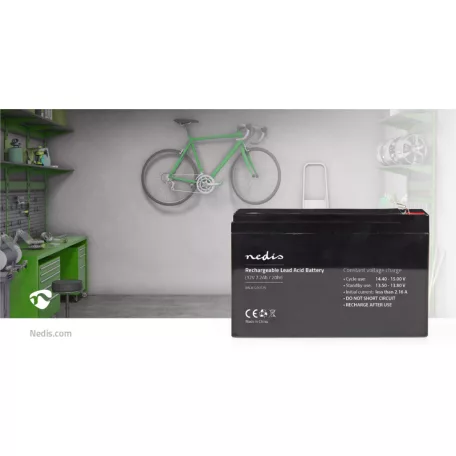 Tölthető ólom-sav akkumulátor | Ólom-sav | Újratölthető | 12 V | 7200 mAh