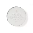 Lítium gombelem CR2430 | 3 V DC | 5 - Buborékfólia | Ezüst