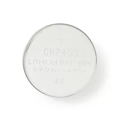   Lítium gombelem CR2450 | 3 V DC | 5 - Buborékfólia | Ezüst