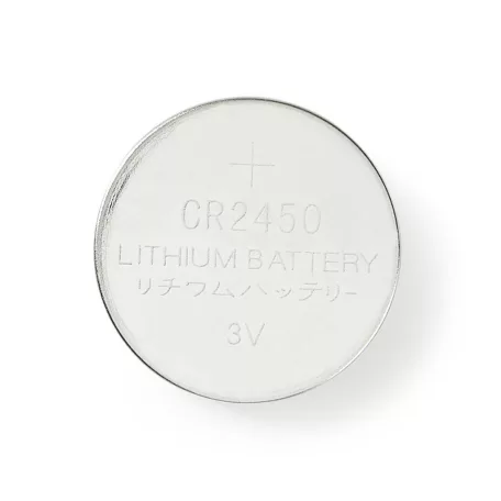 Lítium gombelem CR2450 | 3 V DC | 5 - Buborékfólia | Ezüst
