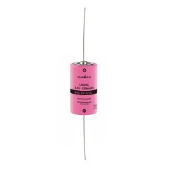   Lítium akkumulátor tionil-klorid ER14250 | 3.6 V DC | Lítium Tionil-Klorid | 1200 mAh | 1 - Buborékfólia | ER14250 | Forrasztó Huzal | Rózsaszín