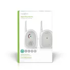 Nedis babaőr Digitális Audio Bébiőr | FHSS (Frequency-Hopping Spread Spectrum) | Tartomány: 300 m | Elemes Áramellátás / Hálózati Áramellátás | Fehér / Szürke