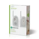 Nedis babaőr Digitális Audio Bébiőr | FHSS (Frequency-Hopping Spread Spectrum) | Tartomány: 300 m | Elemes Áramellátás / Hálózati Áramellátás | Fehér / Szürke