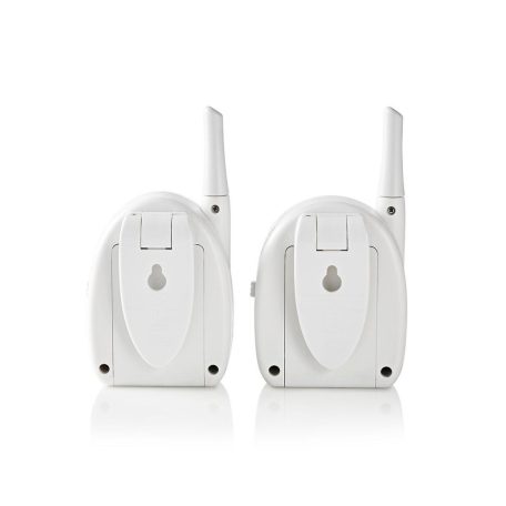 Digitális Audio Bébiőr | FHSS (Frequency-Hopping Spread Spectrum) | Tartomány: 300 m | Elemes Áramellátás / Hálózati Áramellátás | Fehér / Szürke