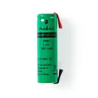 Újratölthető Ni-MH akkumulátor | 1.2 V | 1100 mAh | Forrasztó Lapok | 1-Polybag