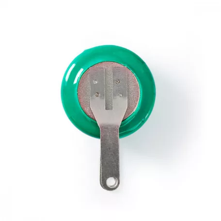 Ni-MH Akkumulátor | 1.2 V DC | Újratölthető | 80 mAh | Előre töltött | 1-Polybag | N/A | Forrasztó Lapok | Zöld