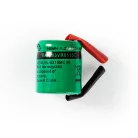 Újratölthető Ni-MH akkumulátor | 1.2 V | 300 mAh | Forrasztó Lapok | 1-Polybag