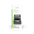 Elem tesztelő | 9V - AA - AAA - Button Cell - C - D | Fekete