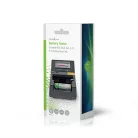 Elem tesztelő | 9V - AA - AAA - Button Cell - C - D | Fekete