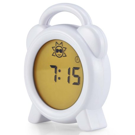 Sleep trainer éjszakai fény és ébresztőóra fehér