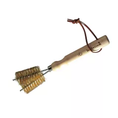   Barbecook BC-ACC-7063 kétfejű grillkefe, réz fej, gumifa markolat