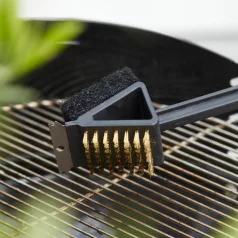   Barbecook BC-ACC-7065 3az1-ben nyeles grillrács tisztító, fekete