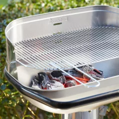   Barbecook BC-CHA-1004 Loewy 55 SST rozsdamentes acél faszenes grill, 55x33x101cm