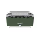 Barbecook BC-CHA-1018 Carlo asztali faszenes grill, zöld, 44x33x21cm
