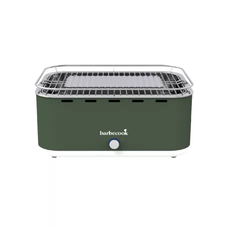 Barbecook BC-CHA-1018 Carlo asztali faszenes grill, zöld, 44x33x21cm