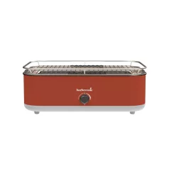   Barbecook BC-ELE-1001 E-Carlo elektromos asztali grill, piros, 42,5x33x16,5cm