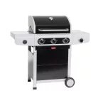 Barbecook BC-GAS-2018 Siesta 310 Black Edition gázgrill, oldalégővel, 124x56x120cm