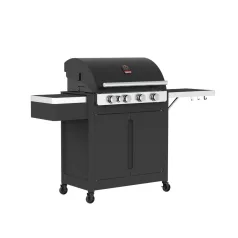   Barbecook BC-GAS-2038 Stella 4311 gázgrill, tárolóval, infravörös oldalégővel, 174x59x119cm