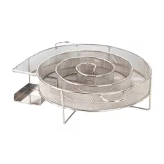   Barbecook BC-SMO-5021 hidegfüst generátor, hidegfüstöléshez, 18x18x5cm