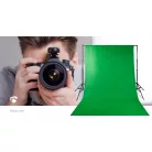 Photo Studio Backdrop beállítása | 1,90 x 2,95 m | Utazó táskát tartalmaz | Háromlábú állványt tartalmaz | Fekete | 1 db