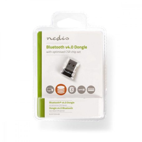 Bluetooth dongle | 4.0 | Bluetooth / USB | Ezzel együtt: Szoftver | 10 m