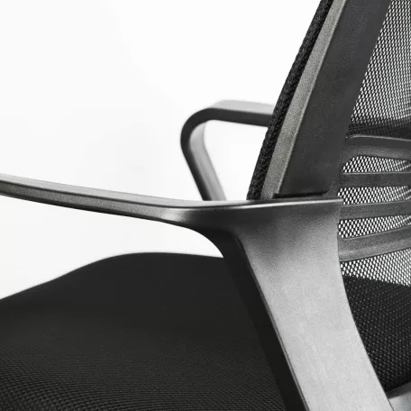 Irodai forgószék - fix karfával - fekete - 70 x 51 / 52 x 50 cm