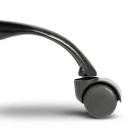 Irodai forgószék - fix karfával - fekete - 70 x 51 / 52 x 50 cm