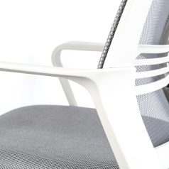   Irodai forgószék - fix karfával - szürke - 70 x 51 / 52 x 50 cm