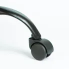 Irodai forgószék - fix karfával - fekete - 48 x 75 / 48 x 50 cm