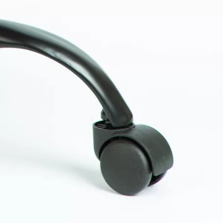 Irodai forgószék - fix karfával - fekete - 48 x 75 / 48 x 50 cm