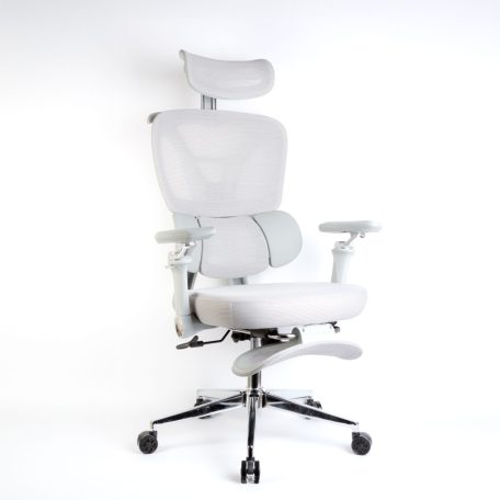 Irodai forgószék - karfával - szürke - 50 x 57 / 48 x 52 cm