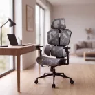 TitanMesh Pro Irodai forgószék oldalpárnával - szürke - 119 x 72 x 73 cm