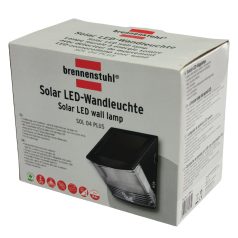 Solar Falikar 2 LED Fekete