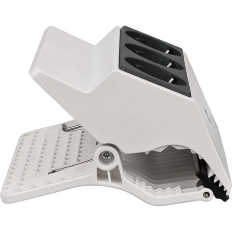 Befogható aljzatléc 3 irányú (dugaszolóléc 3 m rugalmas rögzítéshez, befogási szélesség 5 cm, fokozott védelem a véletlen érintés ellen) TYPE F