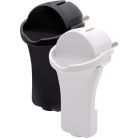 Minőségi műanyag hosszabbító kábel lapos csatlakozóval (hosszabbító kábel lapos beltéri használatra 5 m kábellel) fekete